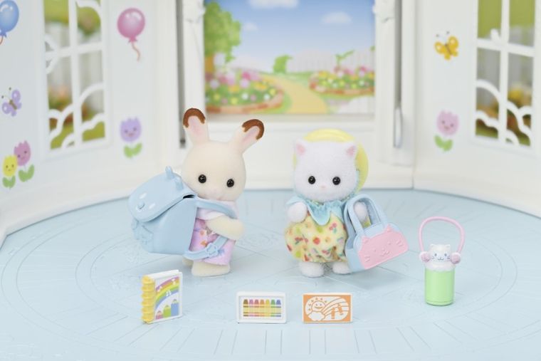 Sylvanian Families, Przedszkolaki, zestaw figurek z akcesoriami, 5747