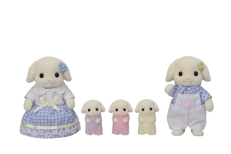 Sylvanian Families, Rodzina króliczków, zestaw figurek, 5735