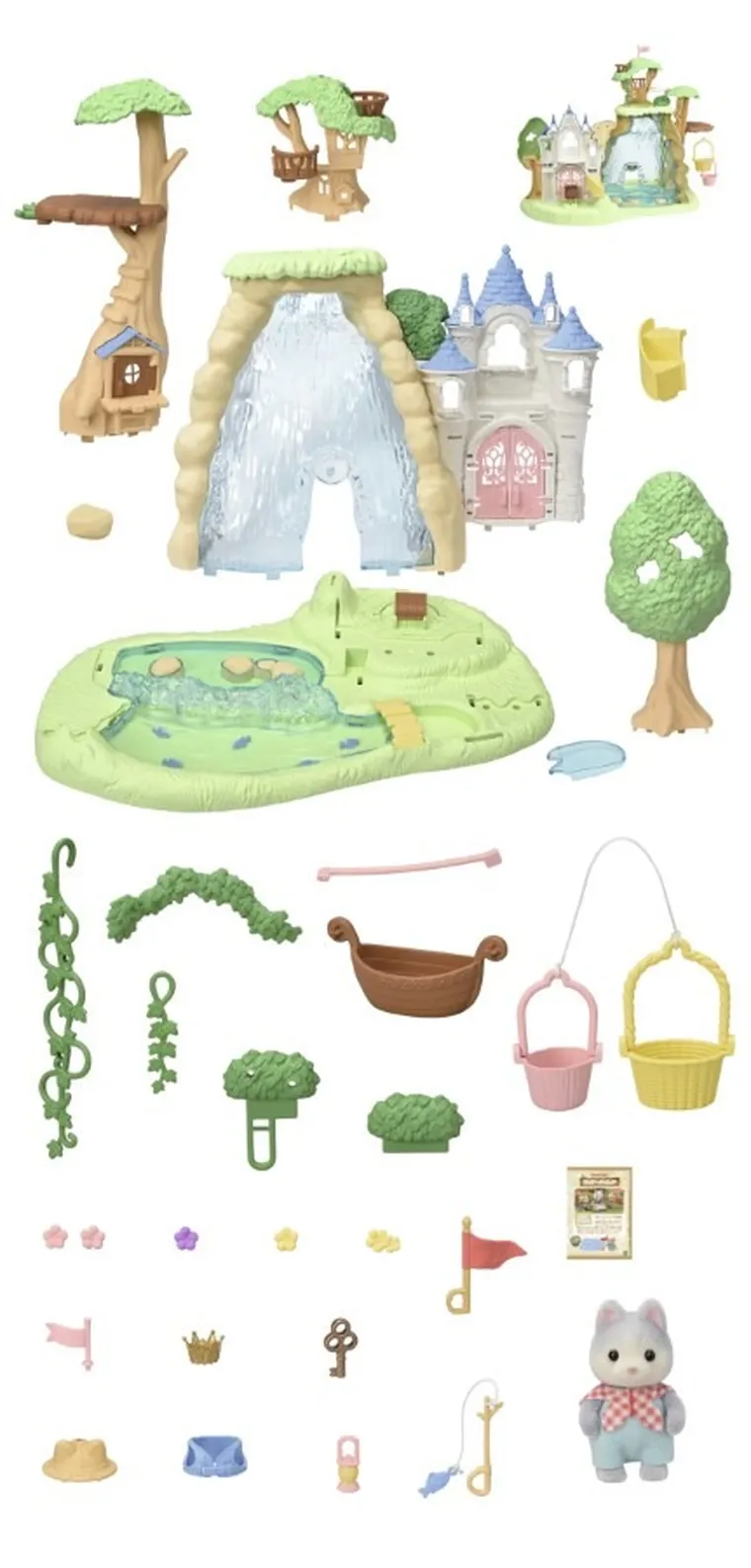 Sylvanian Families, Secret Forest, Wyspa z wodospadem, 5761