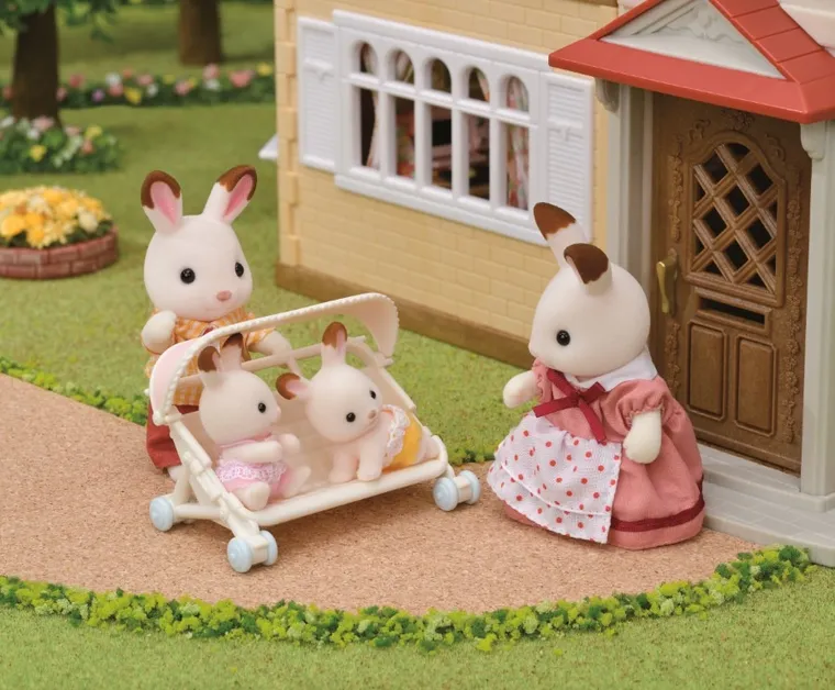 Sylvanian Families, Spacerówka dla trojaczków, 5533