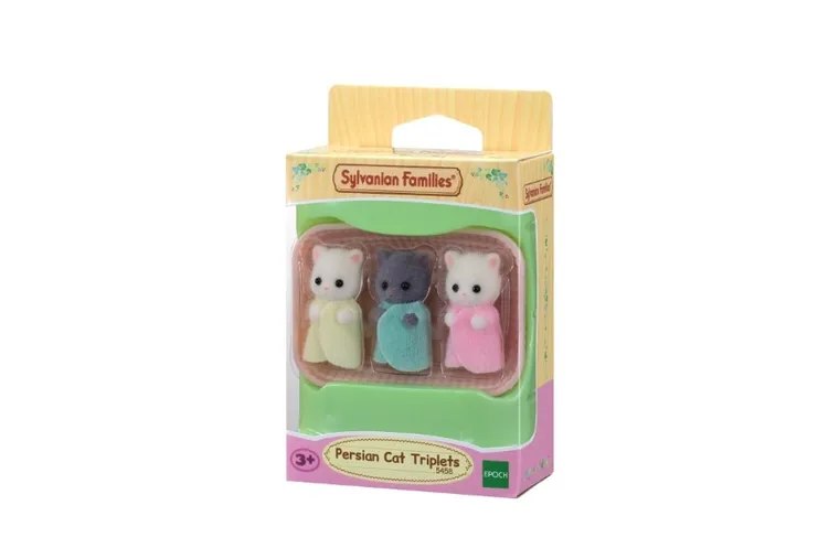 Sylvanian Families, trojaczki perskich kotków, zestaw figurek, 5458