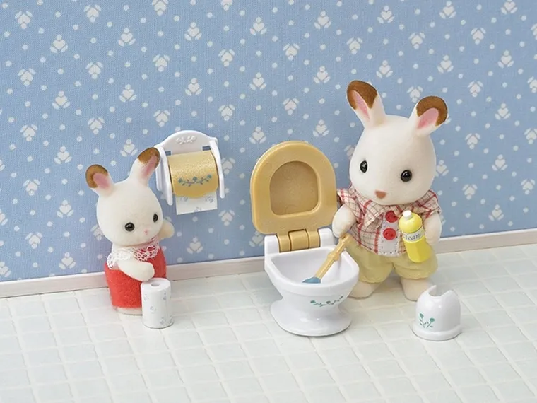 Sylvanian Families, zestaw do łazienki w stylu wiejskim, 5286