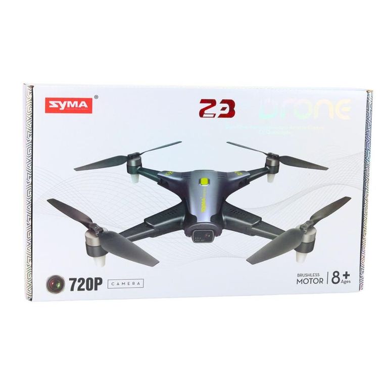 Syma, Z3, dron pro z kamerą HD Wifi, zdalnie sterowany, czarny