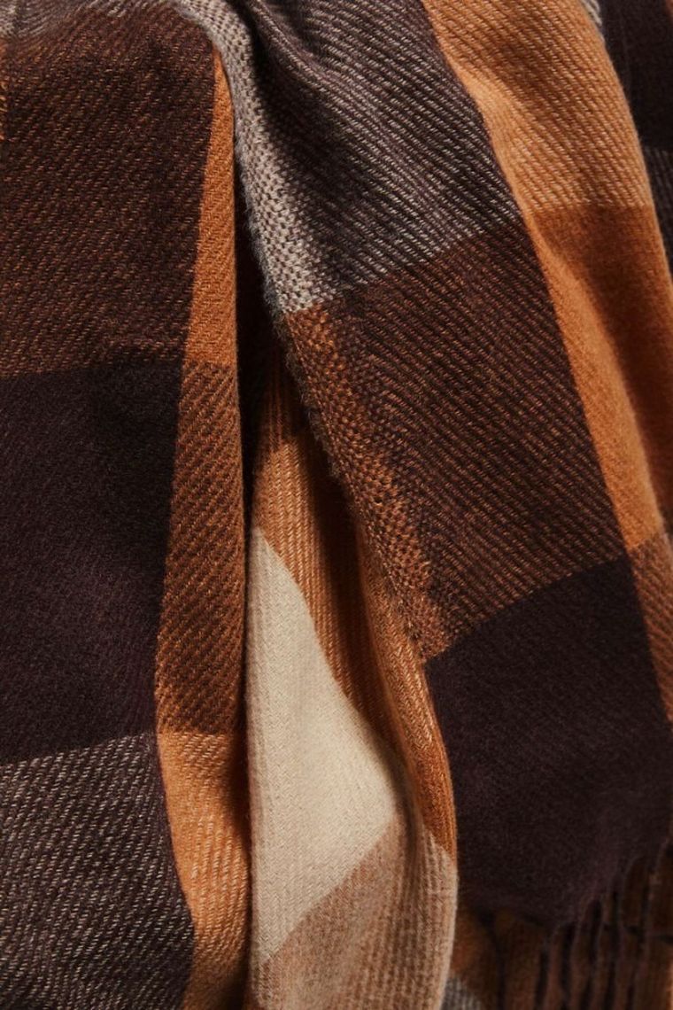 Szalik damski, brązowy, Moodo