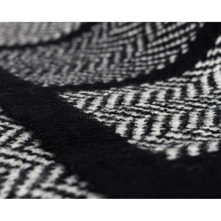 Szalik męski, czarno-szary, Peterson