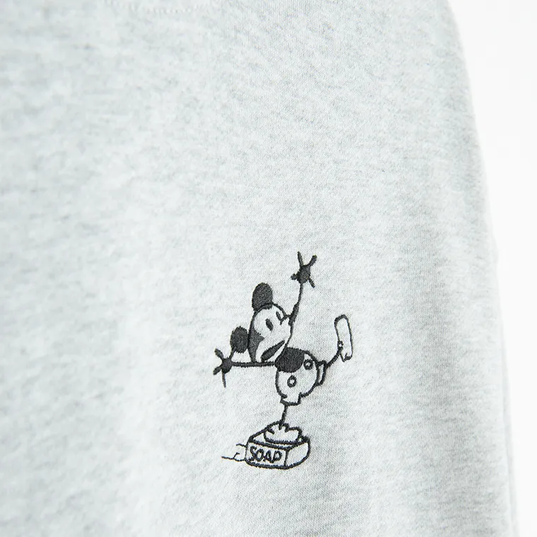 Szara bluza unisex oversize Myszka Miki NOWEAR