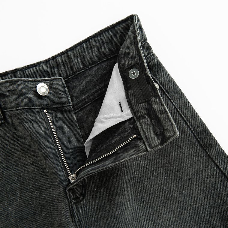 Szerokie spodnie jeansowe cargo Cool Club