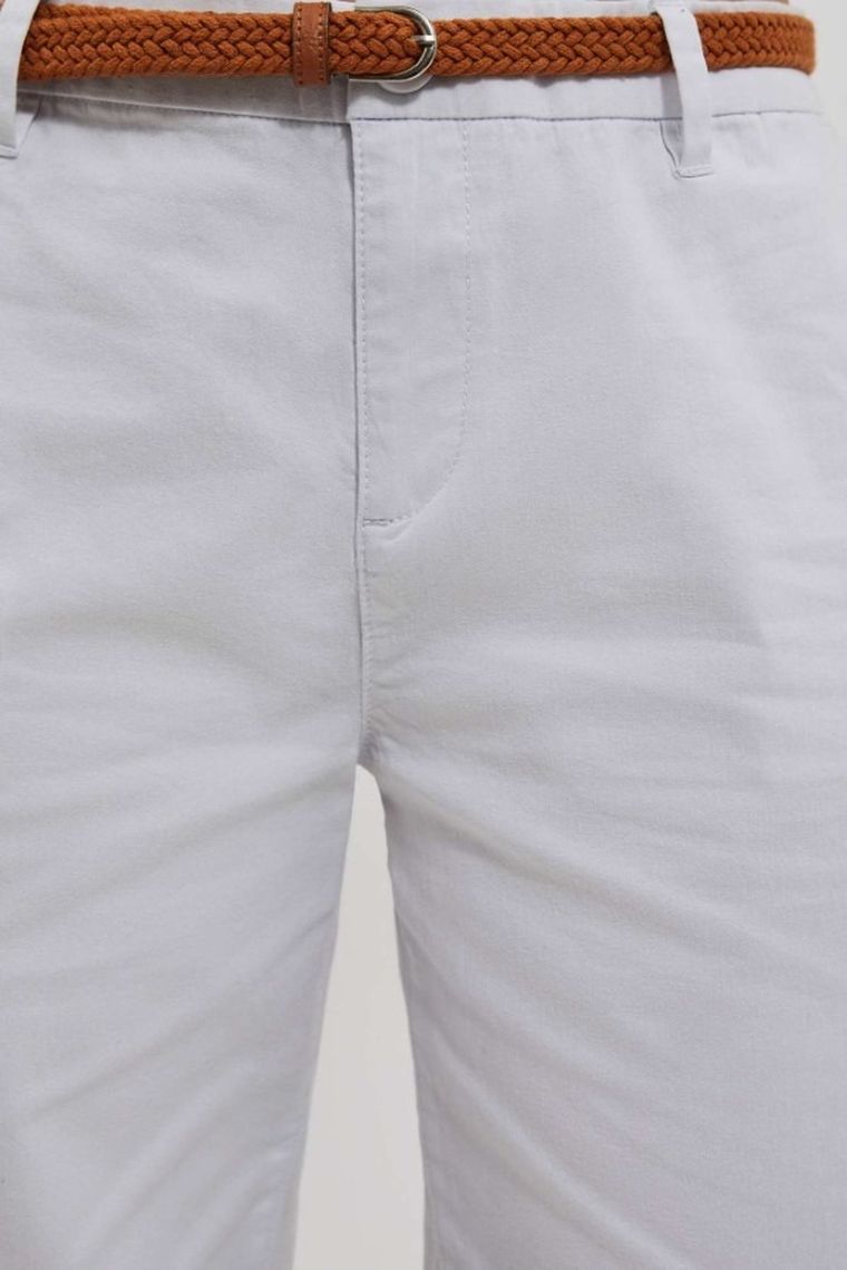 Szorty damskie, białe, Moodo