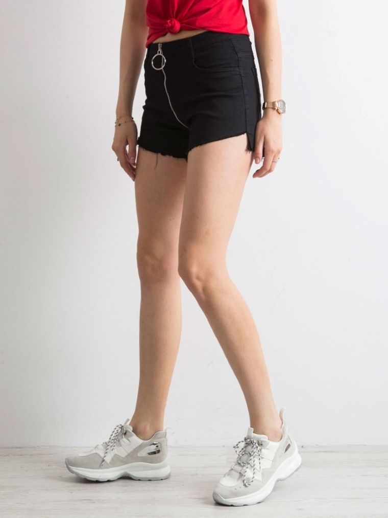 Szorty damskie, czarne, Factory Price