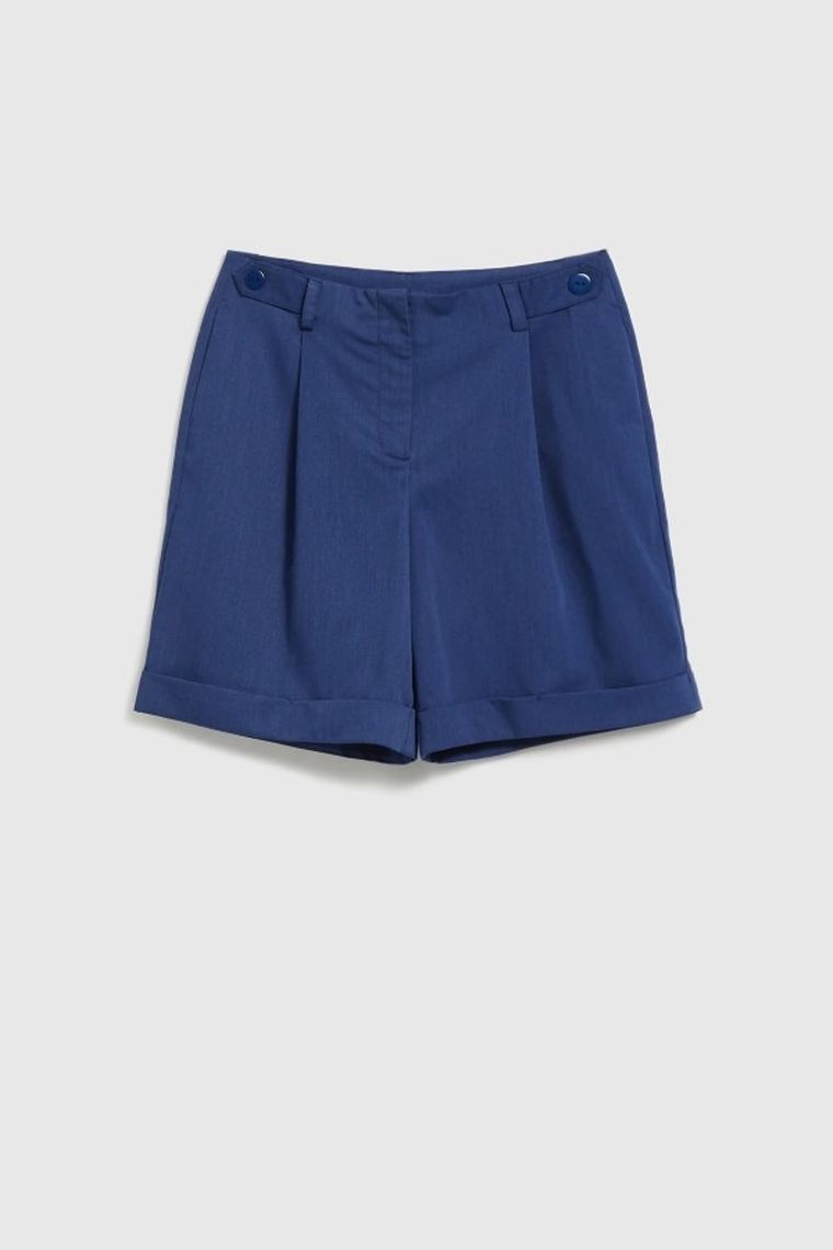 Szorty damskie, granatowe, Moodo