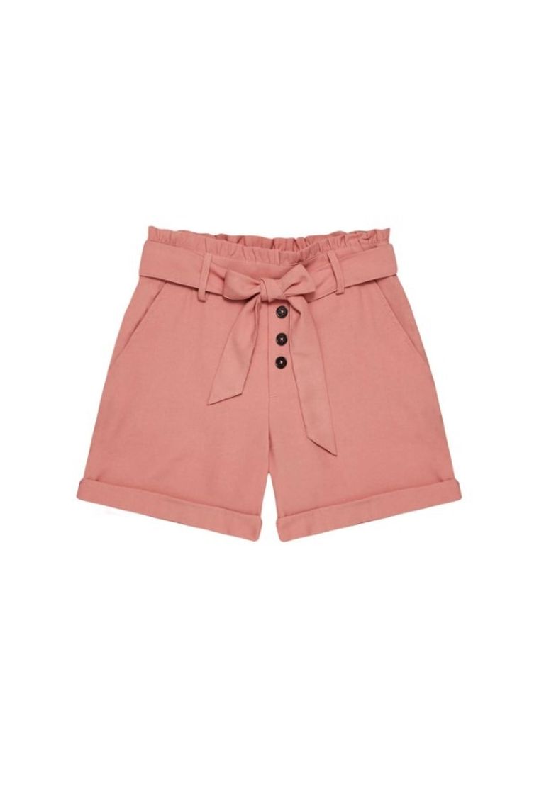 Szorty damskie, koralowe, Moodo