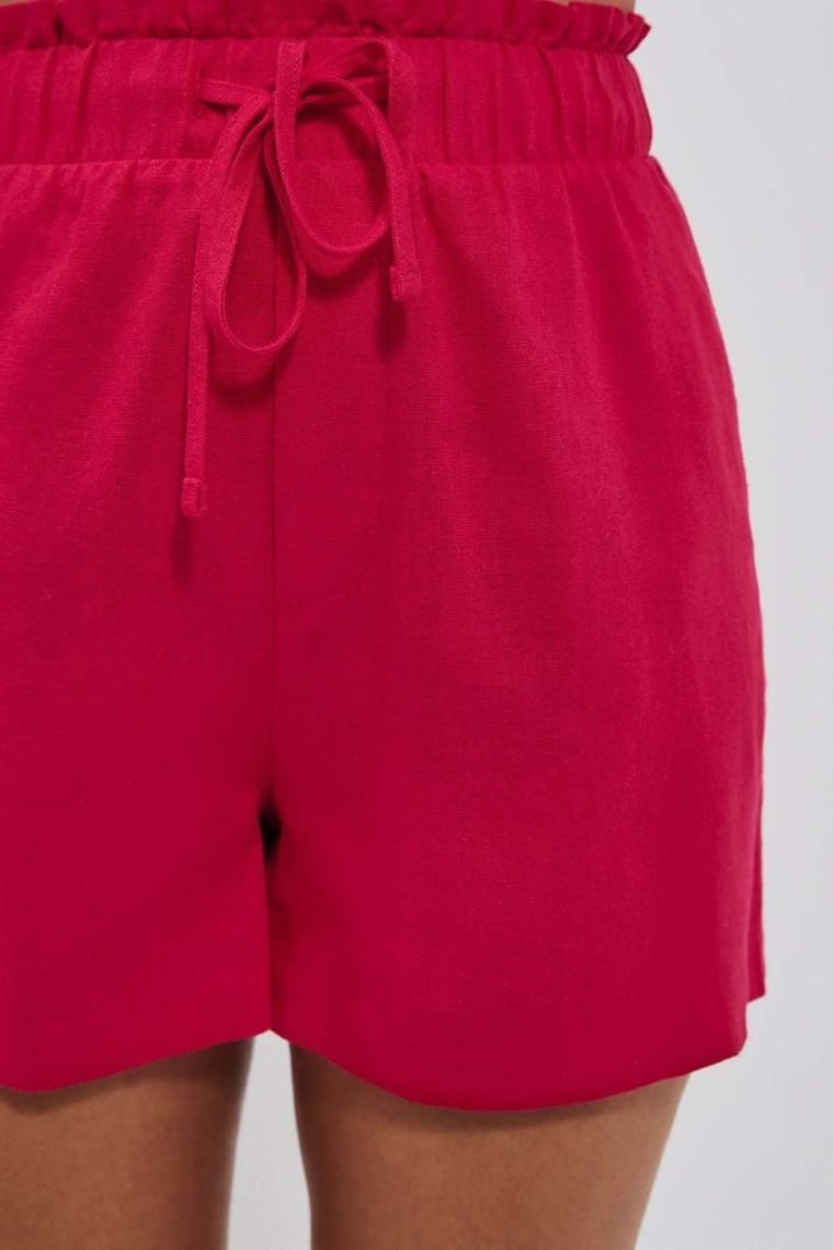 Szorty damskie, różowe, Moodo