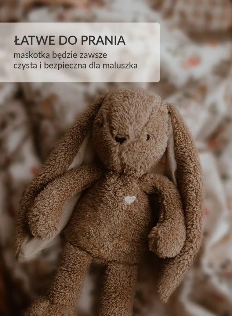 Szumisie, Szumiś Królik, maskotka 7w1 z aplikacją i lampką, beżowy, 30 cm