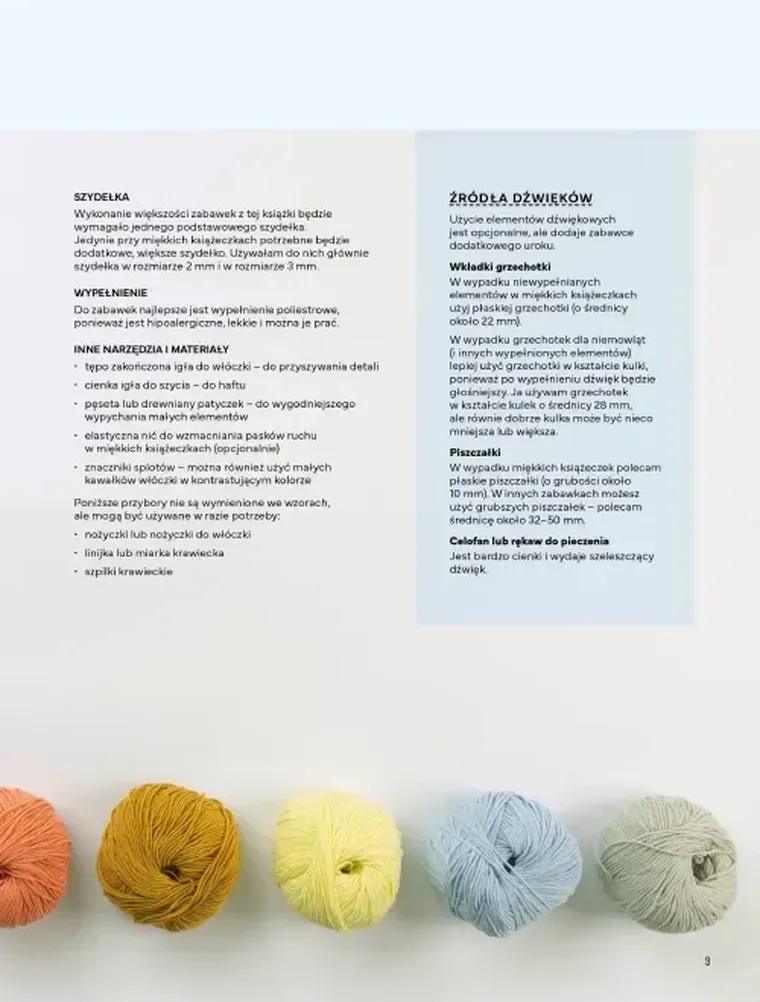 Szydełkowanie. Zabawki aktywizujące. Wzory amigurumi na zabawki edukacyjne