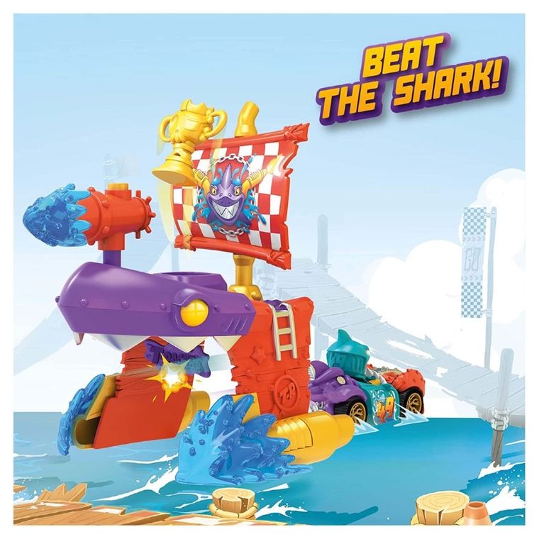T-Racers, Pirate Shark, zestaw z wyrzutnią