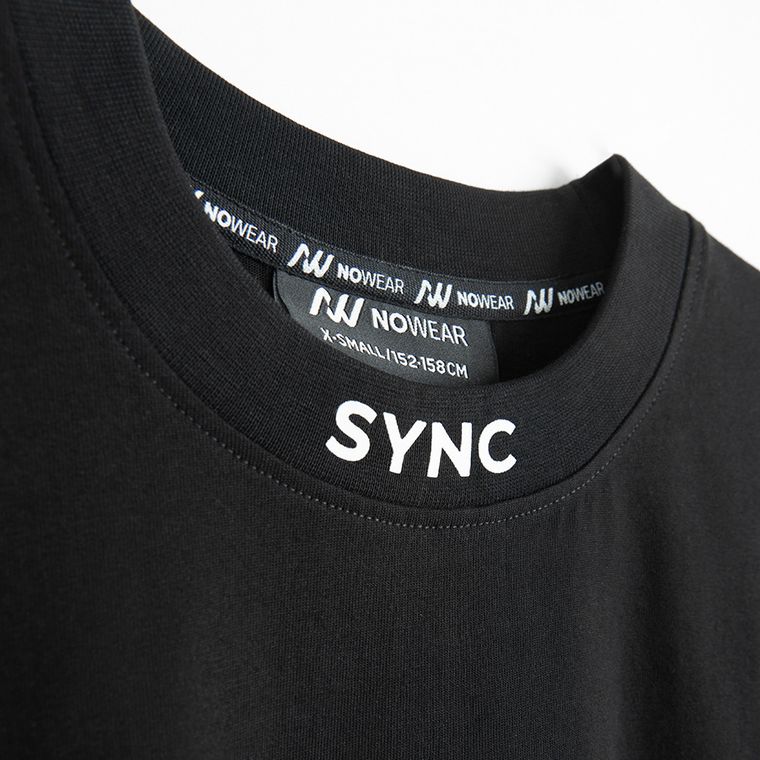 T-shirt basic o kroju oversize NOWEAR