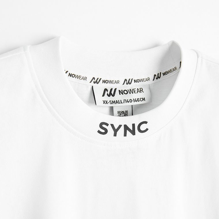 T-shirt basic o kroju oversize NOWEAR