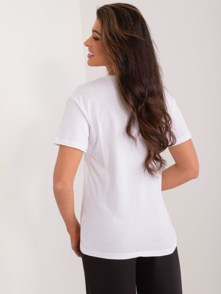 T-shirt damski, biały, Mint