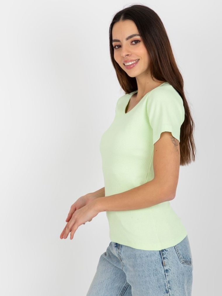 T-shirt damski, zielony, Lily Rose