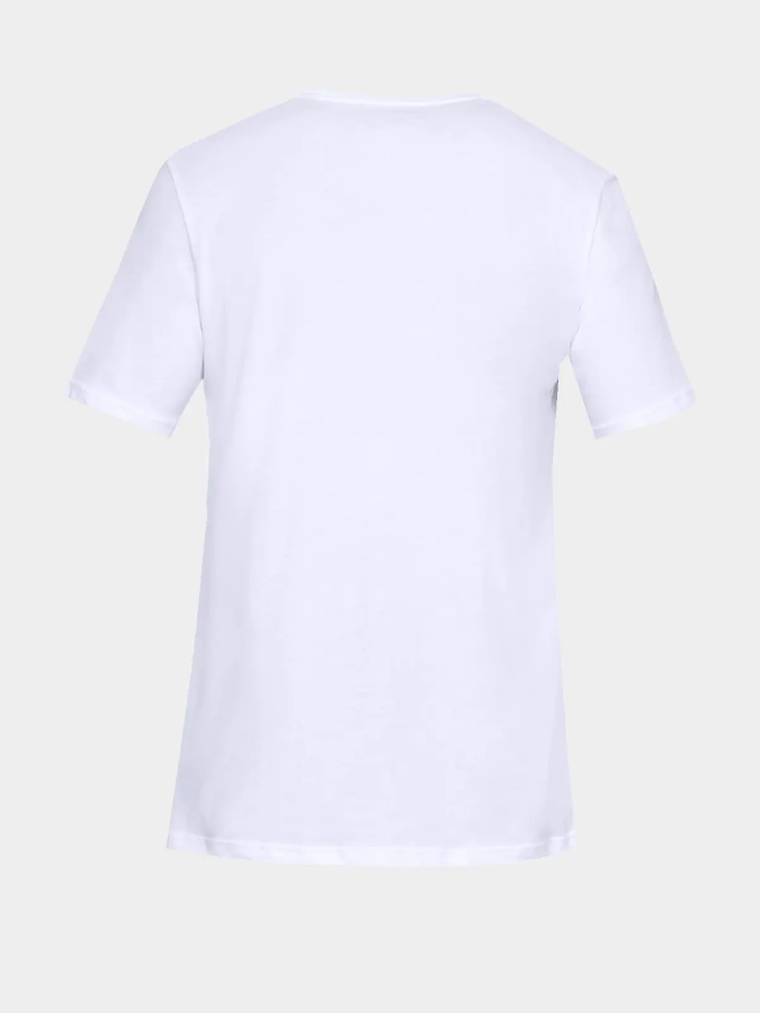 T-shirt męski, biały, Under Armour