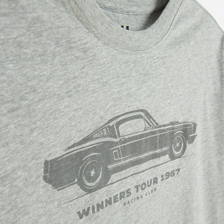 T-shirt z nadrukiem oversize NOWEAR