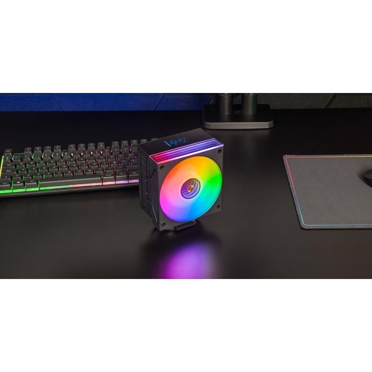 Tacens, chłodzenie CPU, Mars MCPU-LCD 120 PWM 300W TDP LCD BK