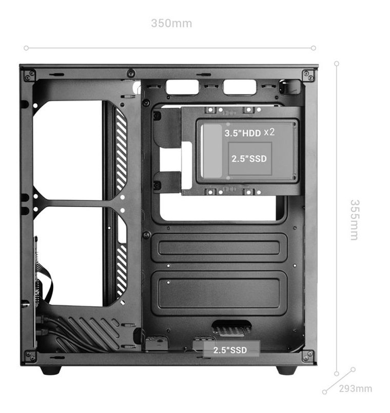 Tacens, Mars, obudowa komputerowa, MC-INFINIOLITE ATX