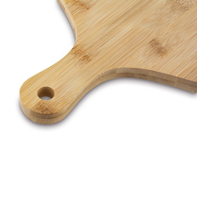 Tadar, drewniana deska bambusowa z rączką, 40-21-1,5 cm