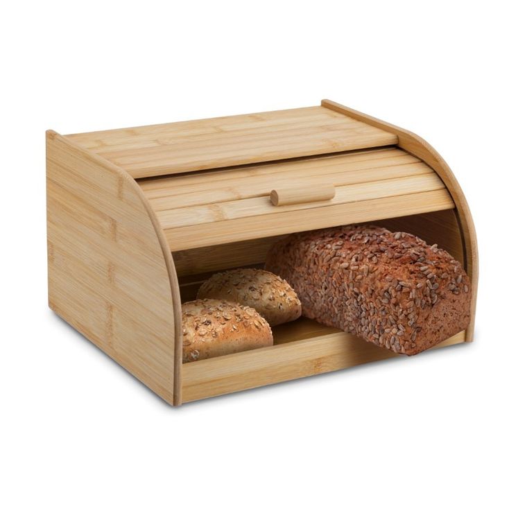 Tadar, drewniany chlebak, bambusowy, 27-32-18 cm