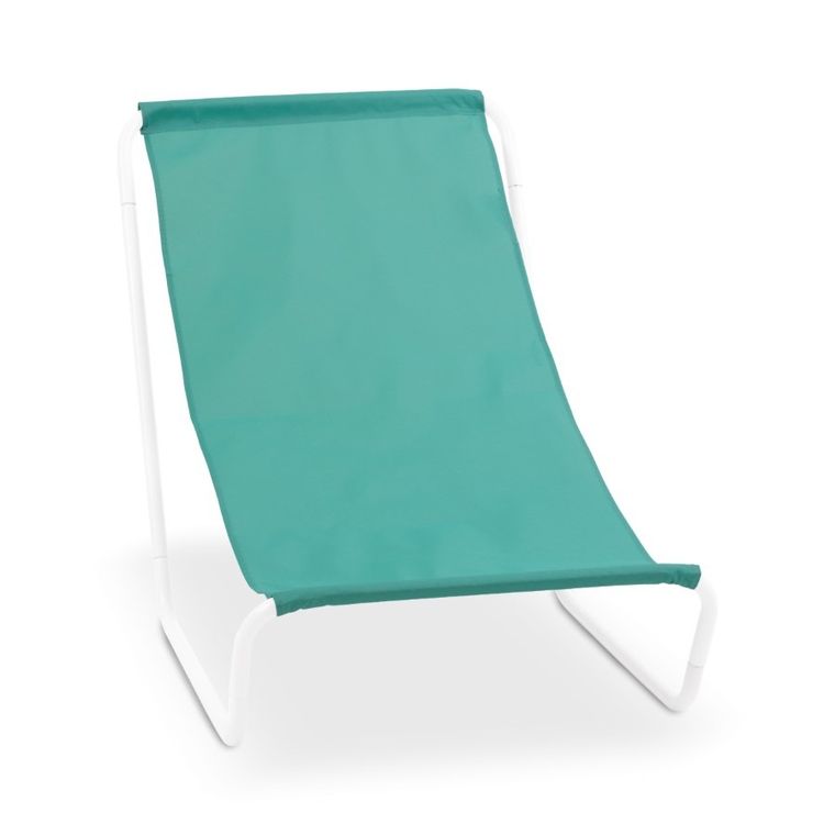 Tadar, leżak ogrodowy, składany, turkus