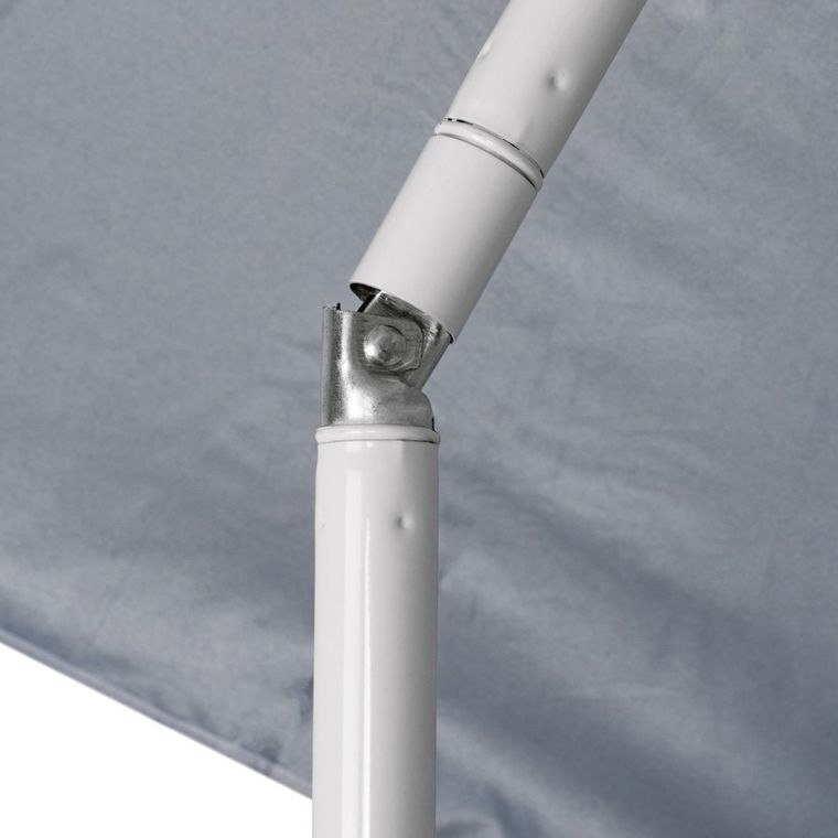 Tadar, parasol plażowy, łamany niebieski, 200 cm