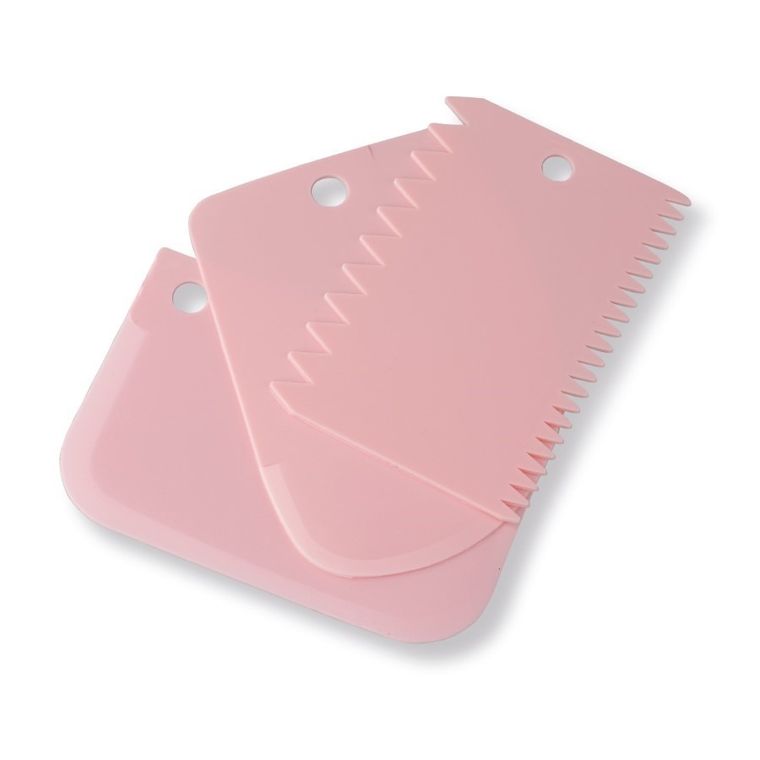 Tadar, silikonowe szpatułki do kremu, 3 szt.