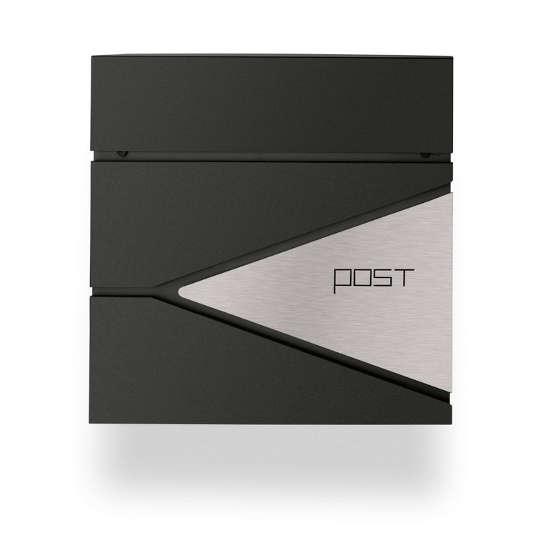 Tadar, skrzynka na listy, post antracyt+ss, 37-37-10 cm