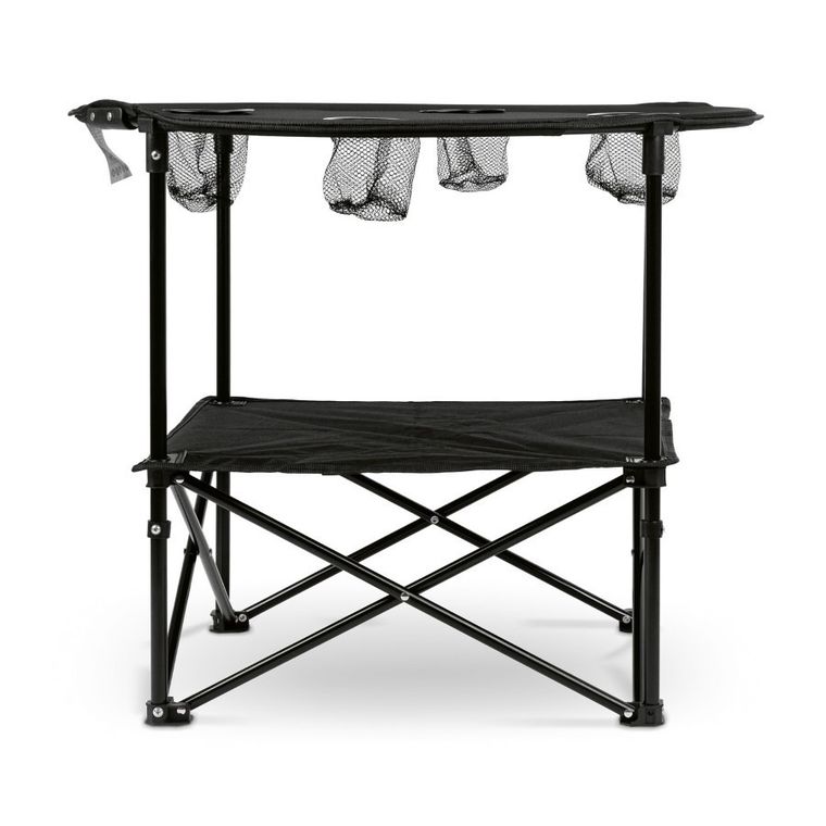 Tadar, stolik turystyczny, czarny, 72-60 cm