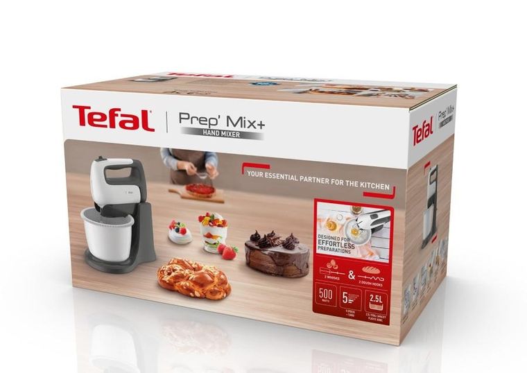 Tefal, mikser z misą, PrepMix, HT464138