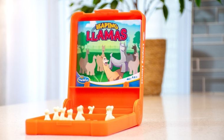 ThinkFun, Flip&Play Skaczące lamy, gra logiczna