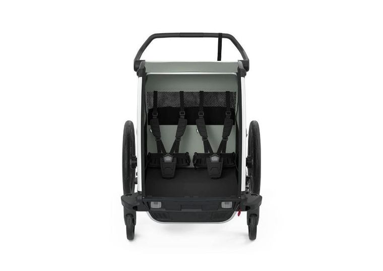 Thule, Chariot Lite 2, przyczepka rowerowa dla dziecka, Agave-Black