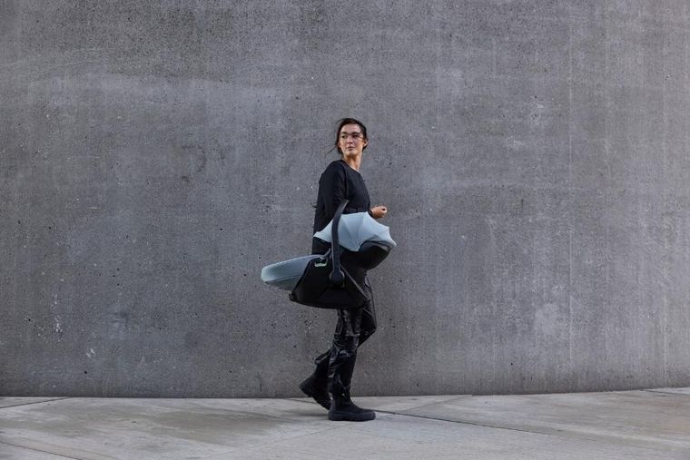 Thule, Maple, pokrowiec na nóżki do fotelika samochodowego dla niemowląt, Mid Blue