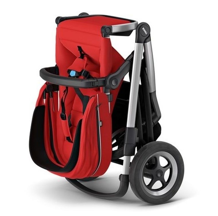 Thule, Sleek, wózek spacerowy, Energy Red