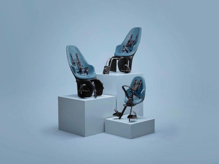 Thule, Yepp 2 Maxi, fotelik rowerowy montowany do ramy, Aegean Blue