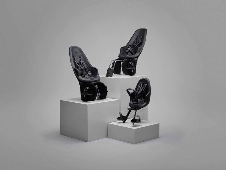 Thule, Yepp 2 Maxi, fotelik rowerowy montowany na bagażniku, Midnight Black