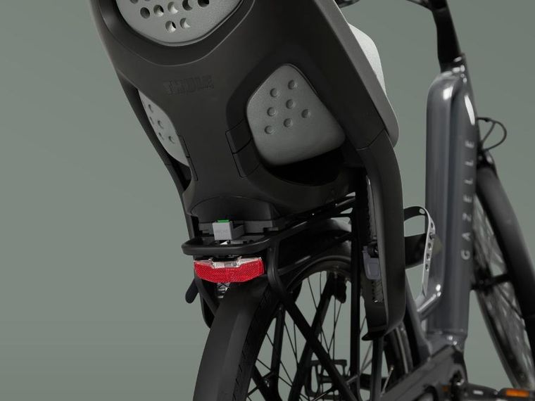 Thule, Yepp 2 Mik HD, fotelik rowerowy, montowany na bagażniku, Agave