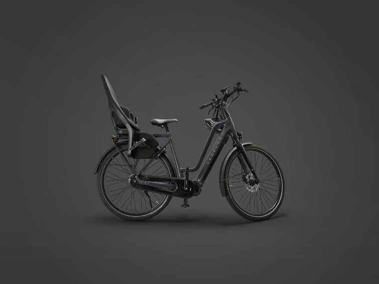 Thule, Yepp 2 Mik HD, fotelik rowerowy, montowany na bagażniku, Midnight Black