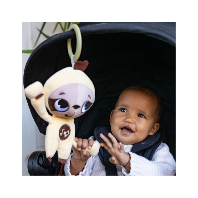 Tiny Love Boho, Tiny Smarts, Leniwiec Mark, zawieszka z pozytywką