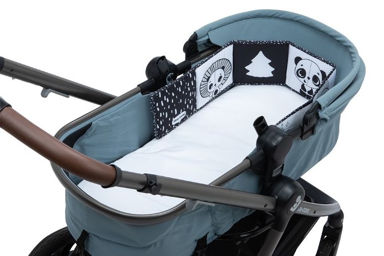 Tiny Love, Décor, książeczka interaktywna, dwustronna, czarno-biała