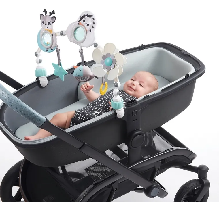 Tiny Love, Magiczna Kraina, łuk z zabawkami, czarno-biały