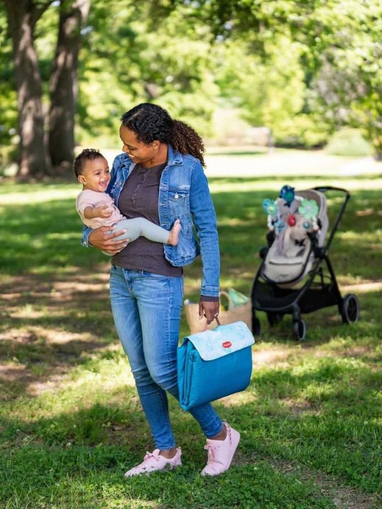 Tiny Love, Skarby Oceanu, podróżna mata edukacyjna XL, 140-113 cm