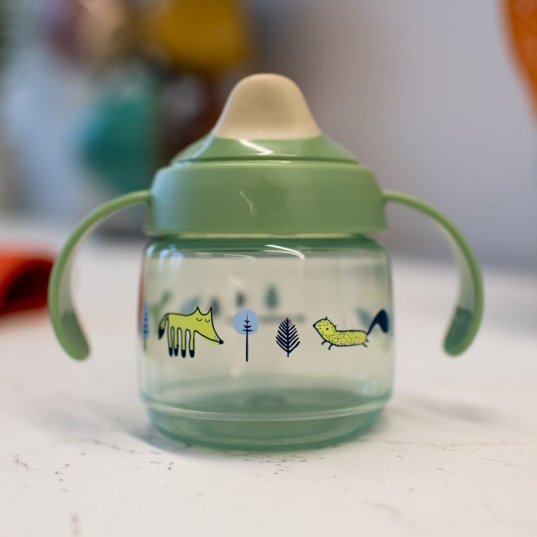 Tommee Tippee, Sippee, kubek treningowy, zielony, 190 ml