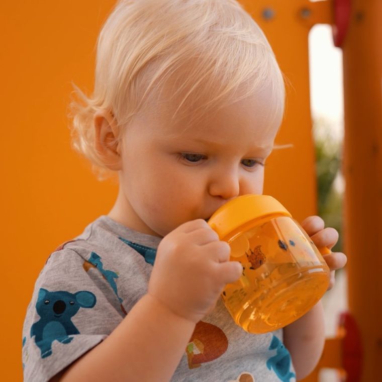 Tommee Tippee, Sippee, kubek treningowy, żółty, 190 ml