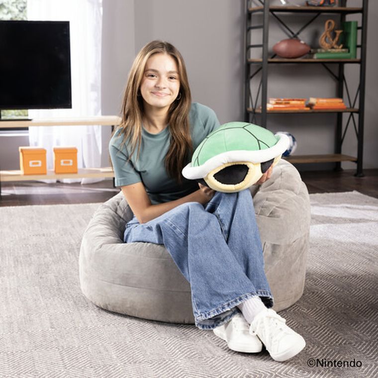 Tomy, Mocchi, Super Mario, zielona skorupa, maskotka